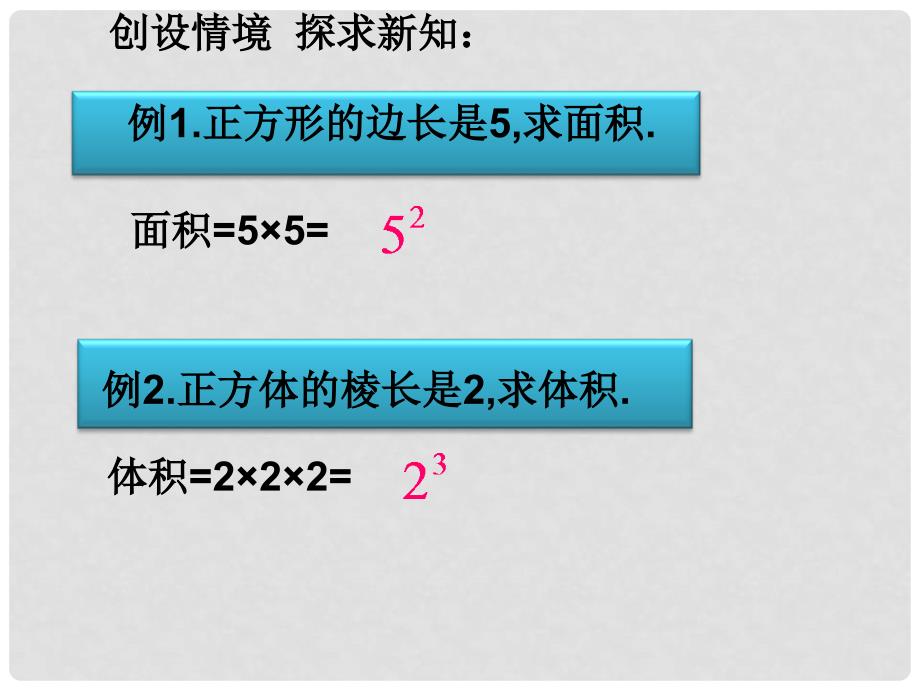 七年级数不上册1.6有理数的乘方沪科版_第3页