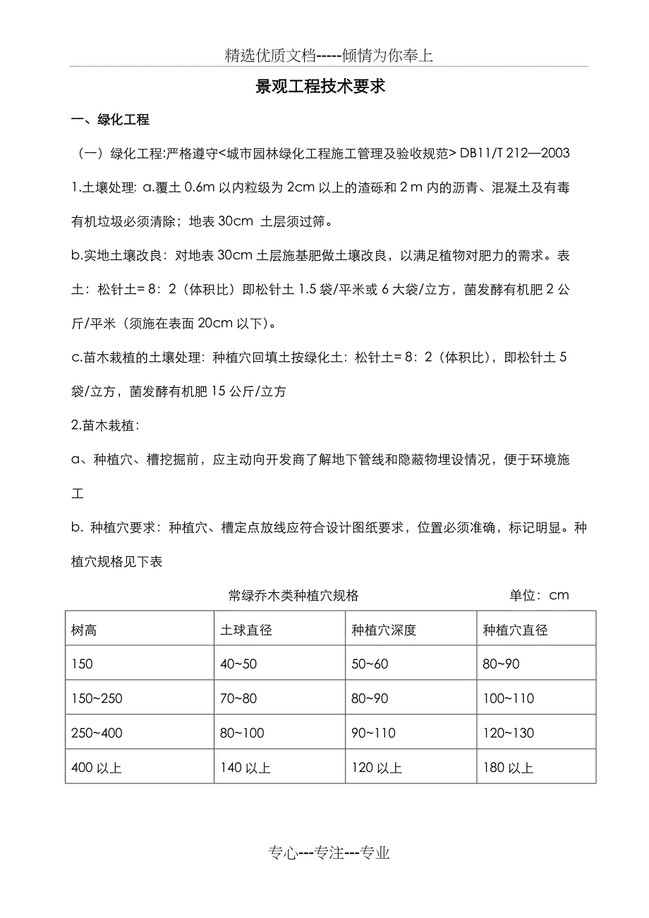 景观工程技术要求_第1页