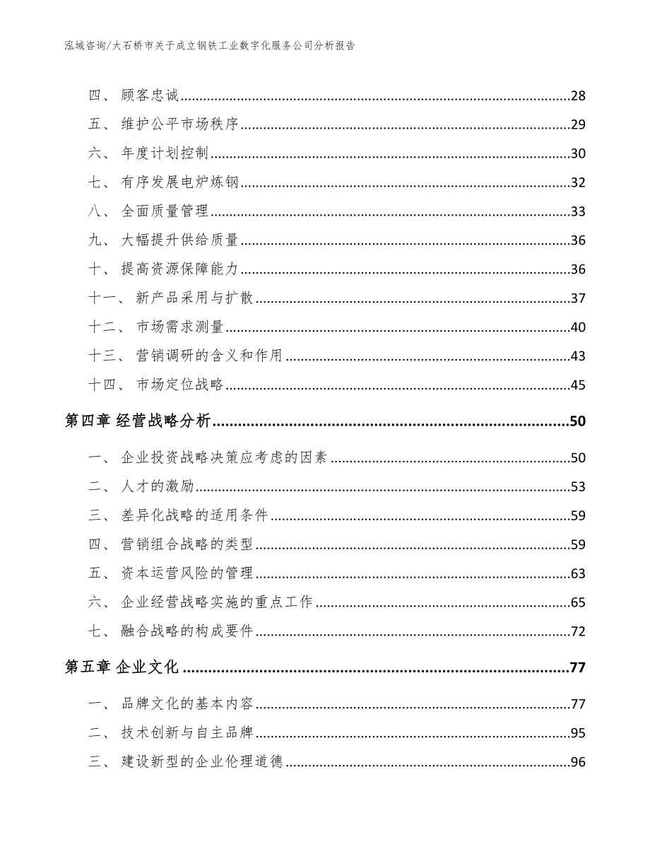 大石桥市关于成立钢铁工业数字化服务公司分析报告【模板范文】_第3页