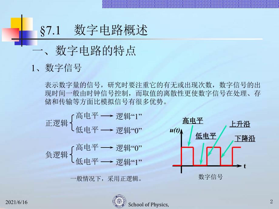 现代电子线路07数字电路基础_第2页