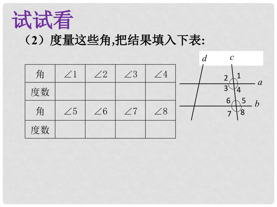 江苏省如皋市白蒲镇七年级数学下册 5.3 平行线的性质 5.3.1 平行线的性质（1）课件 （新版）新人教版_第4页