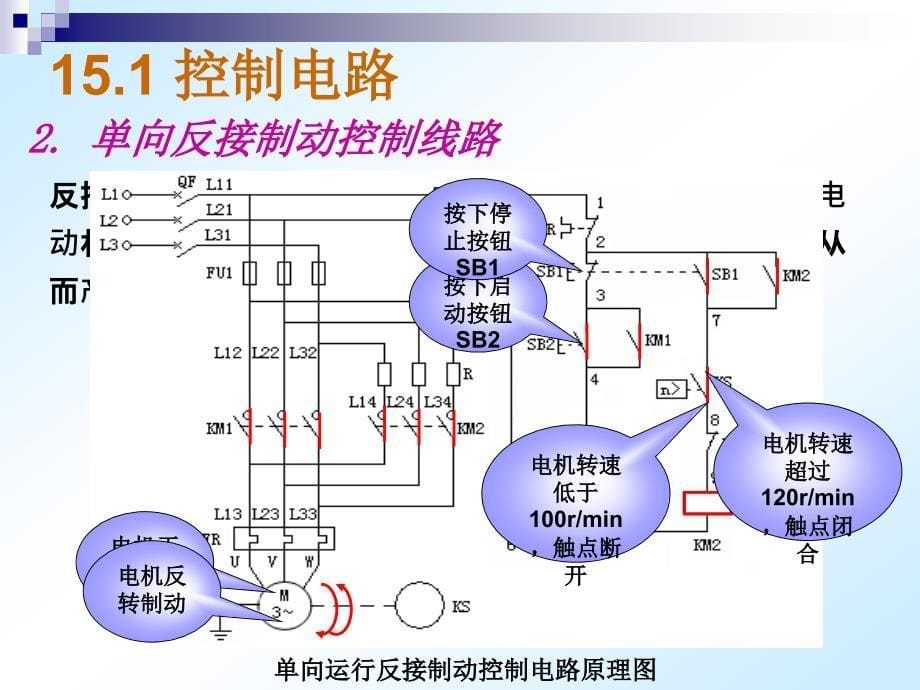 项目15三相异步电动机制动控制电路_第5页