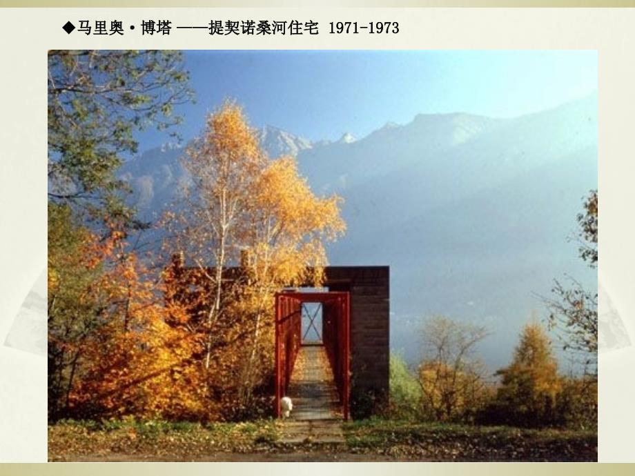 提契诺桑河住宅ppt课件_第2页