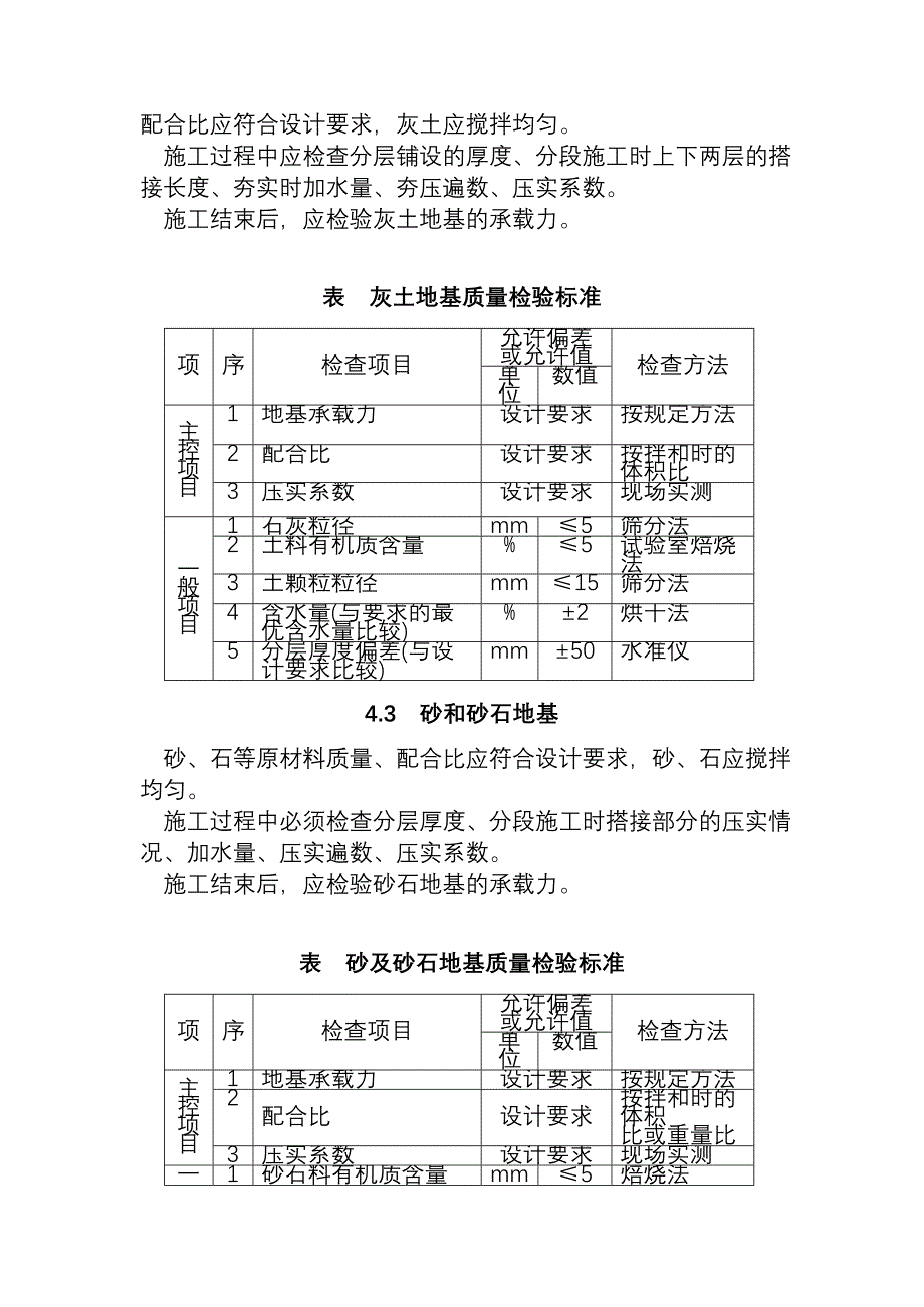 建筑工程基础验收规范_第4页