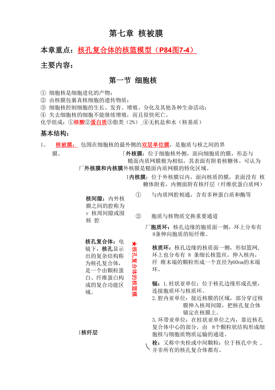 第七章 核被膜_第1页