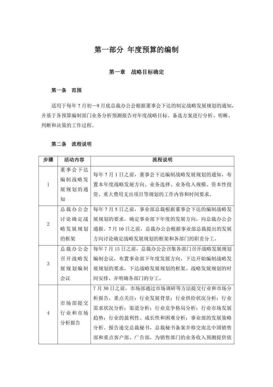 全面预算编制手册汇总_第3页