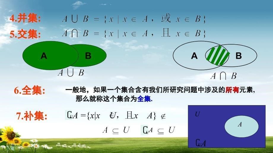 人教版高中数学必修一总复习课件_第5页