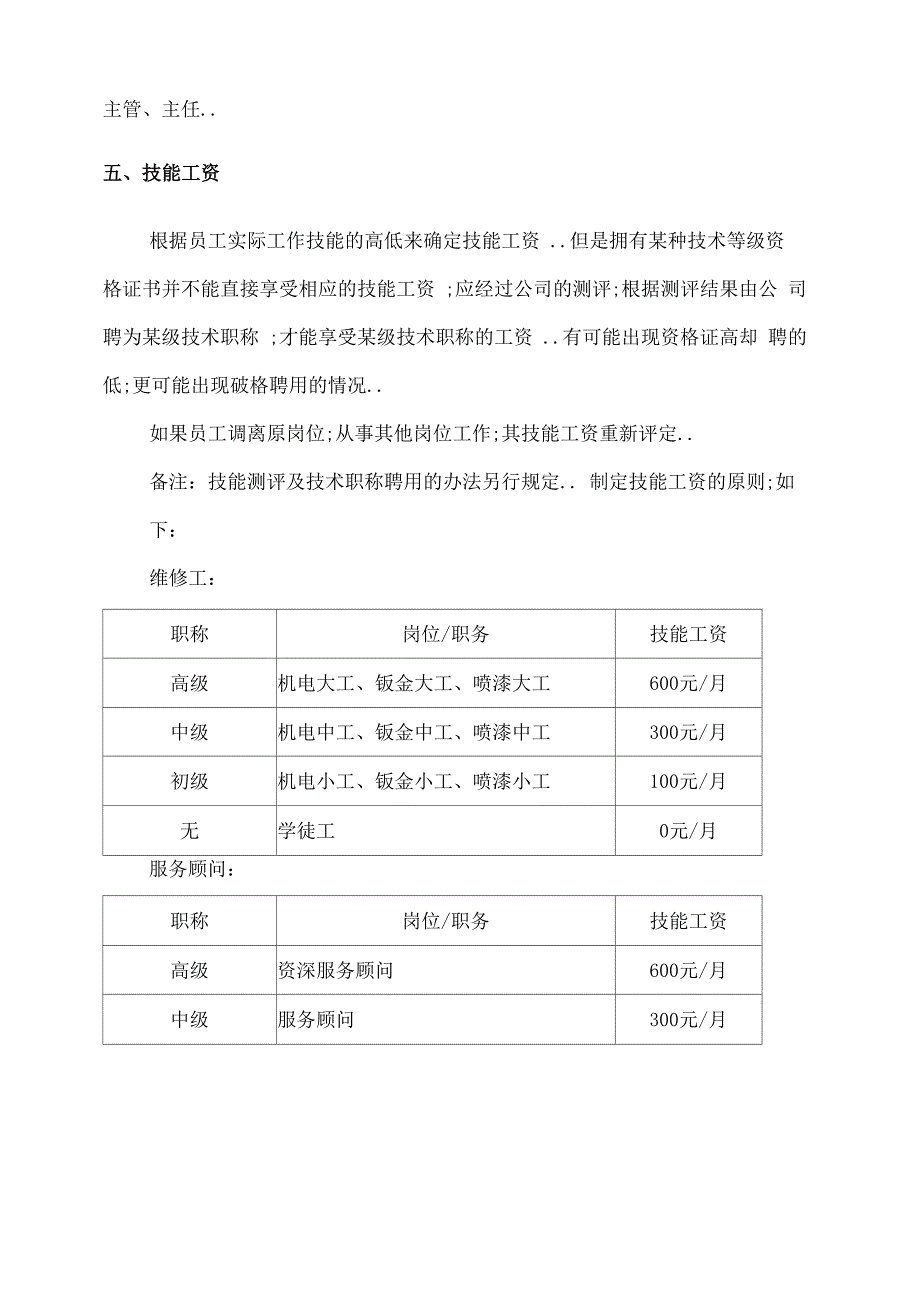 工资奖金提成及绩效考核管理方案_第3页