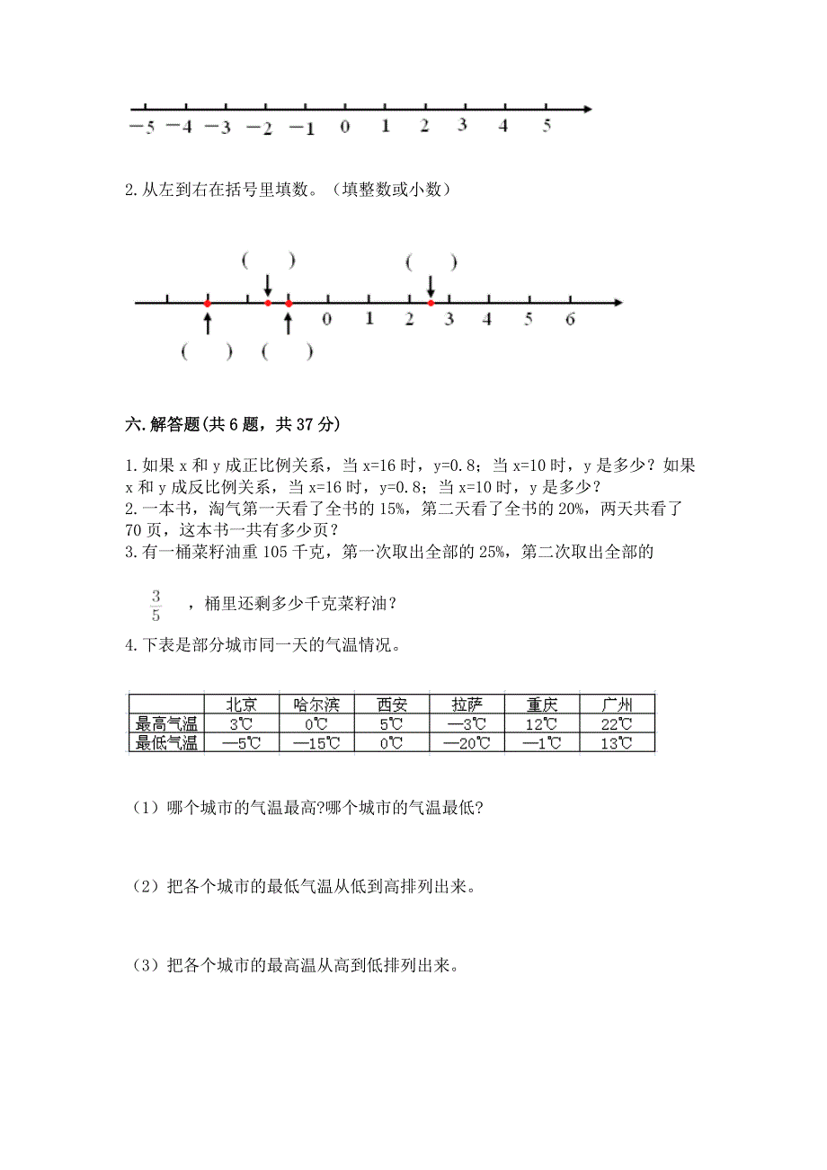 小学六年级下册(小升初)数学《期末测试卷》附参考答案(A卷).docx_第3页