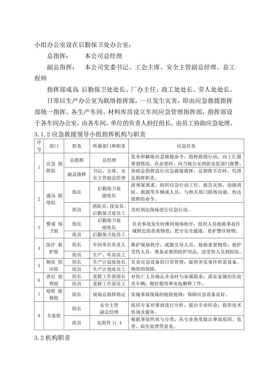 公司安全生产综合应急救援预案_第5页