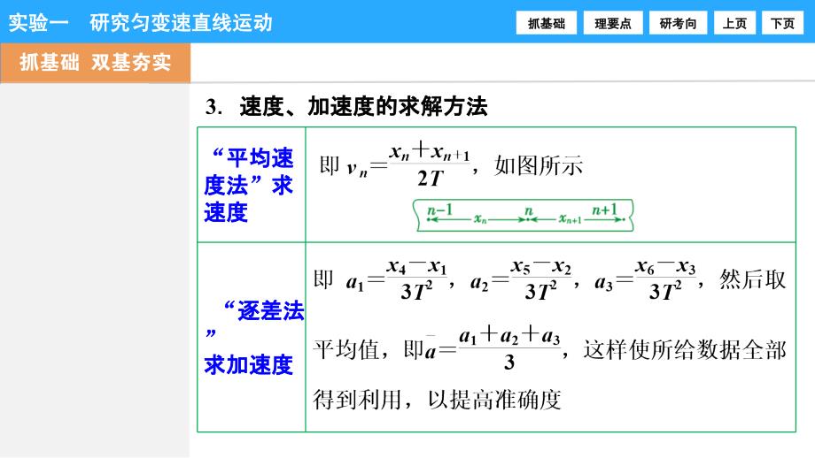 实验一研究匀变速直线运动_第4页