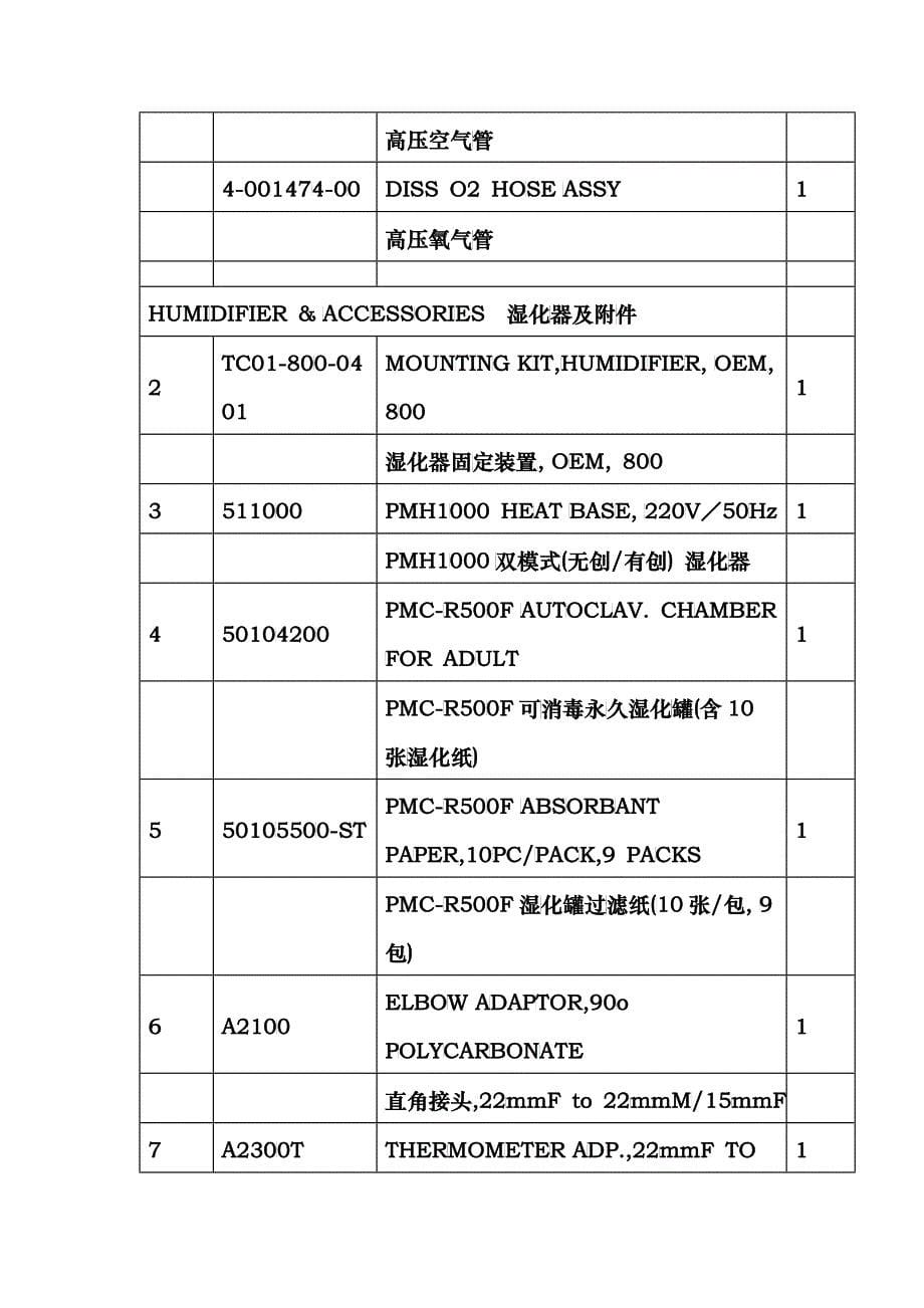 采购项目技术规格、参数及要求-韶关市政府采购网_第5页