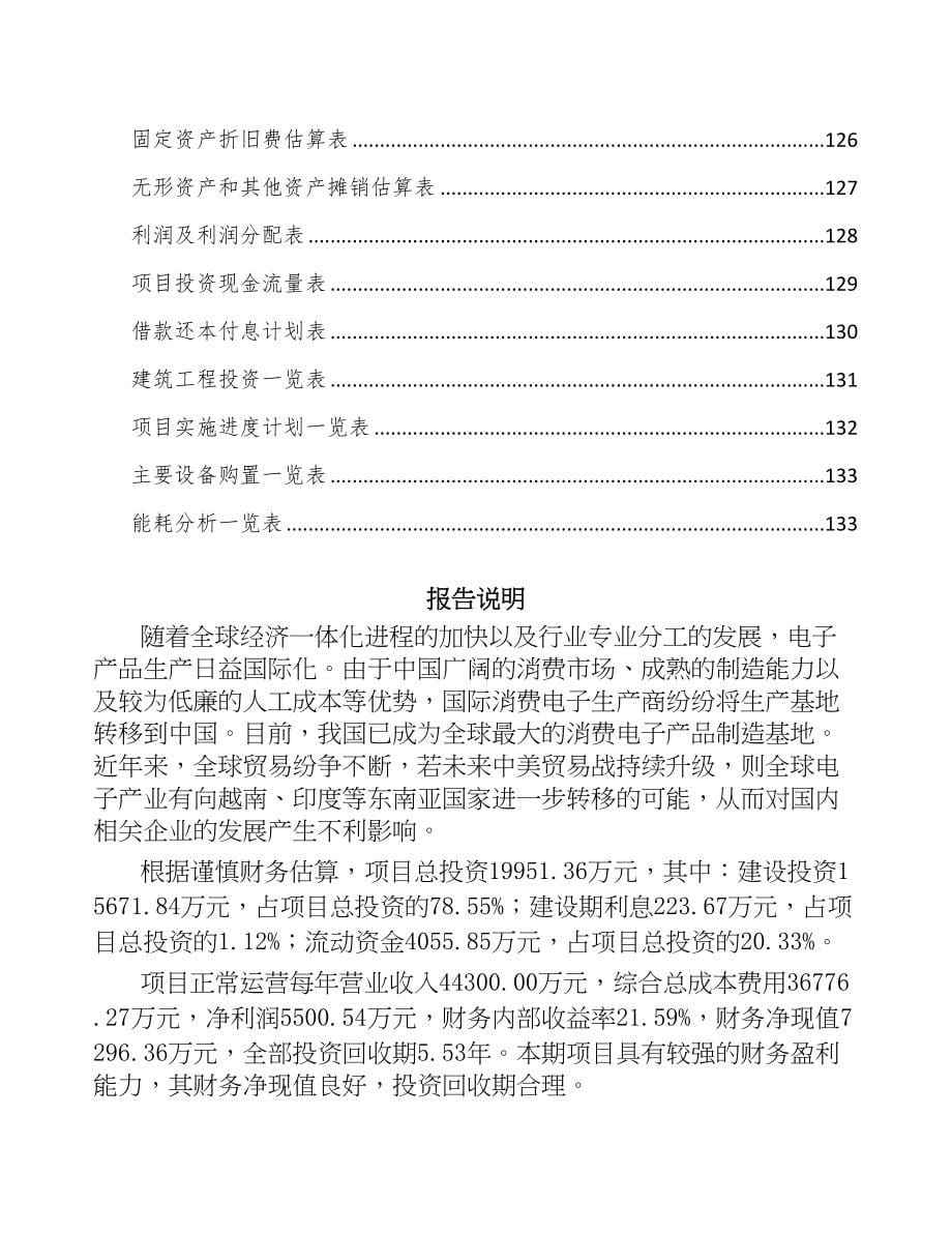 广东导光结构件项目可行性研究报告(DOC 95页)_第5页