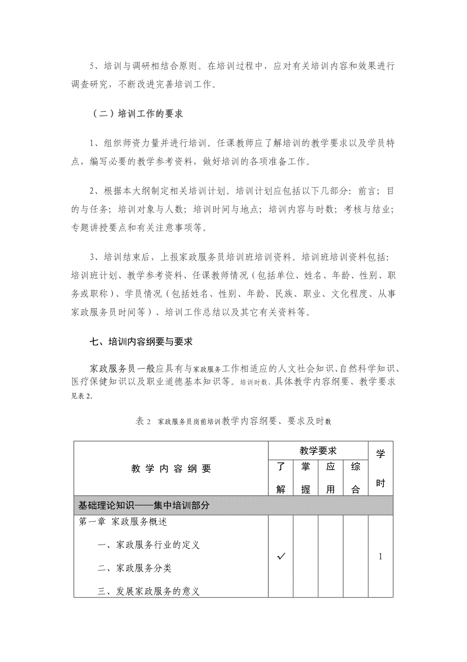 家政服务员大纲44941.doc_第4页