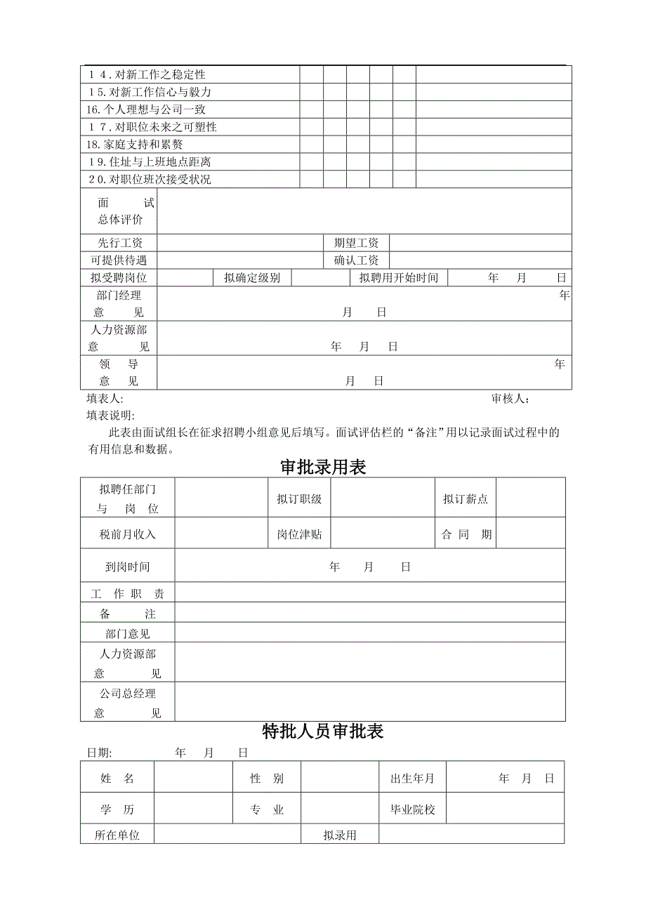 人力资源管理图表.._第3页