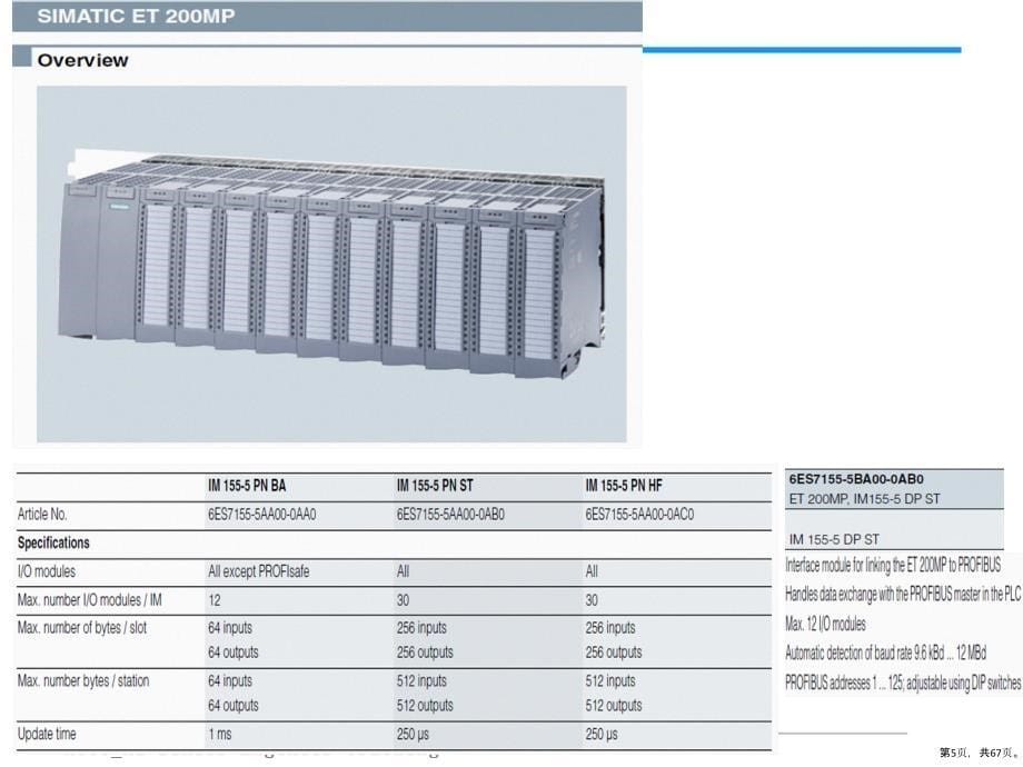 SIMATIC-S7-1500与TIA博途软件培训(高端培训)课件(67页PPT)_第5页
