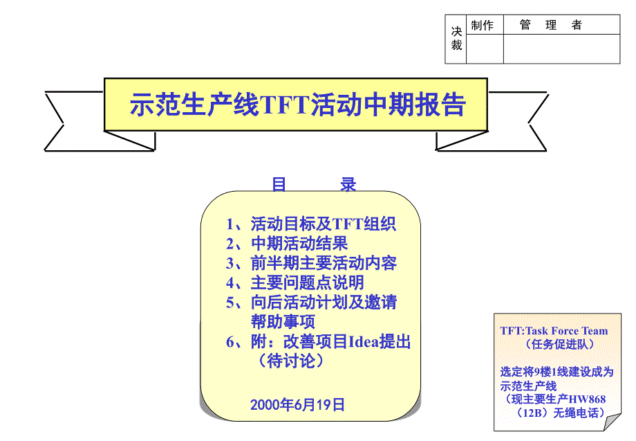 三星示范生产线改善报告_第1页