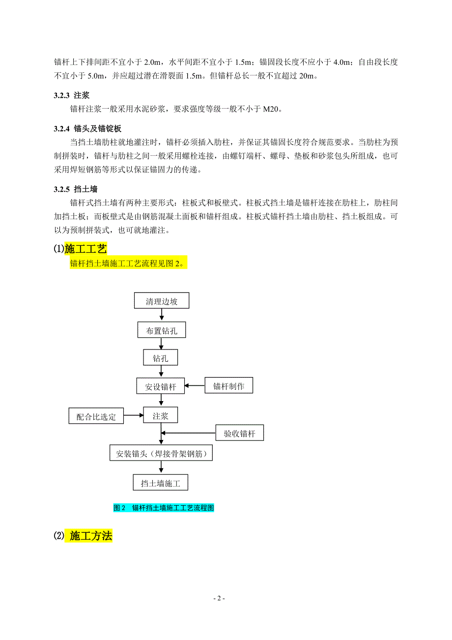 68-锚杆挡土墙施工工艺.doc_第2页