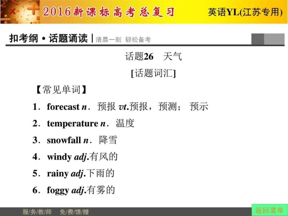 高考英语总复习译林版江苏专用课件选修8Unit3_第2页