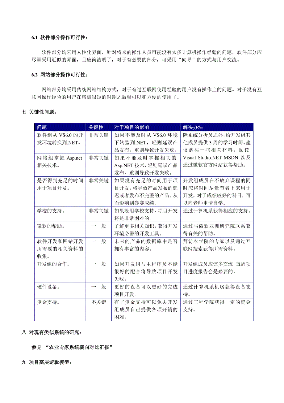 “农业专家.net”软件项目计划书_第4页