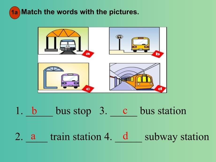 七年级英语下册 Unit 3 How do you get to school Period 3课件 （新版）人教新目标版.ppt_第5页