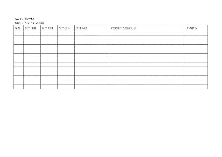 最实用的行政办公室表格大全（天选打工人）.docx_第5页