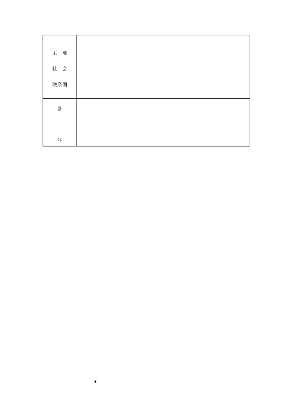 医院招聘简历表_第2页