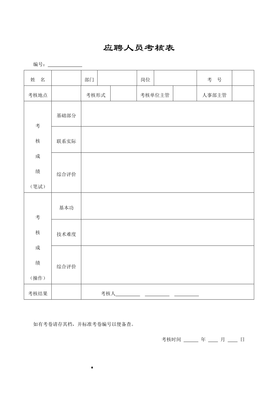 医院招聘简历表_第3页