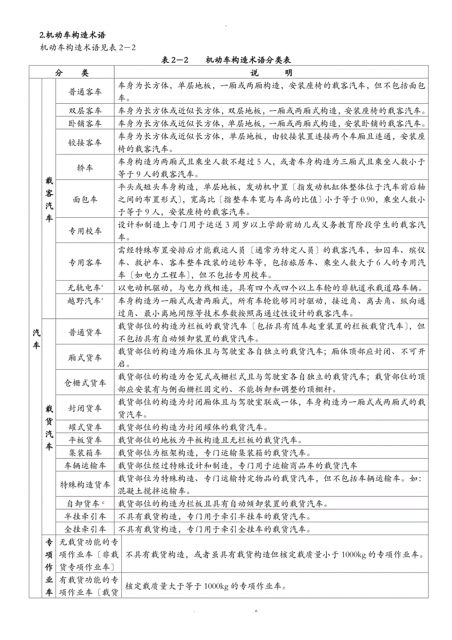 机动车分类标准_第3页