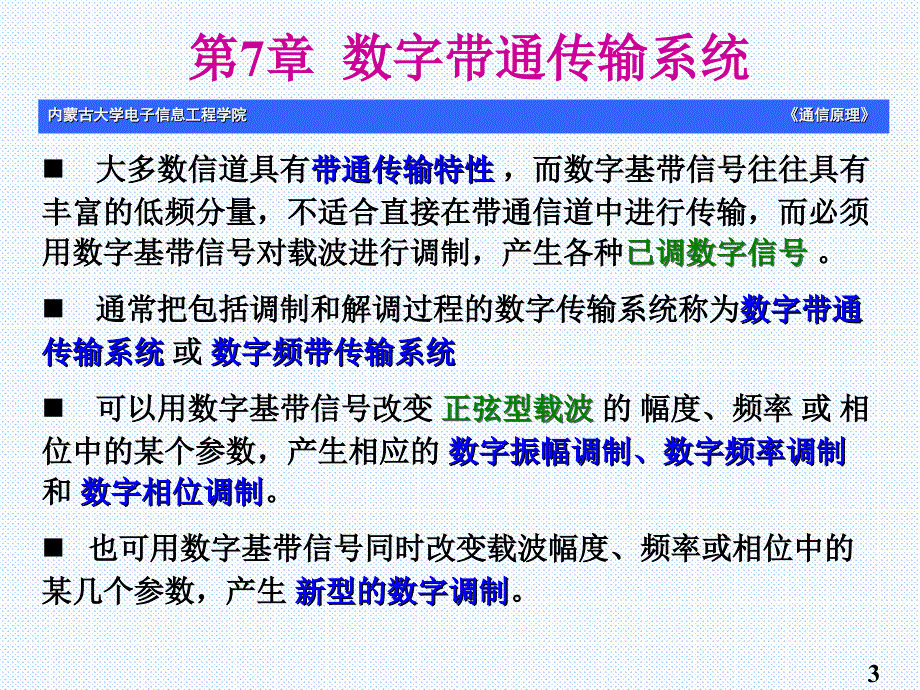 数字带通传输系统PPT课件_第3页