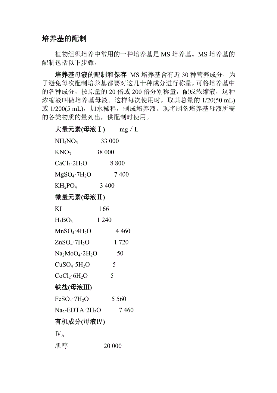 植物组织培养基配制.doc_第1页