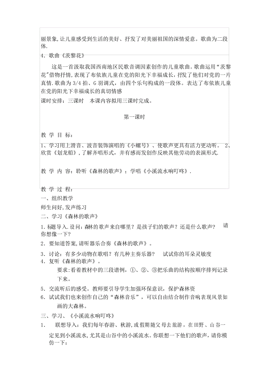 新人音版小学音乐四年级下册《风景如画》教案_第2页