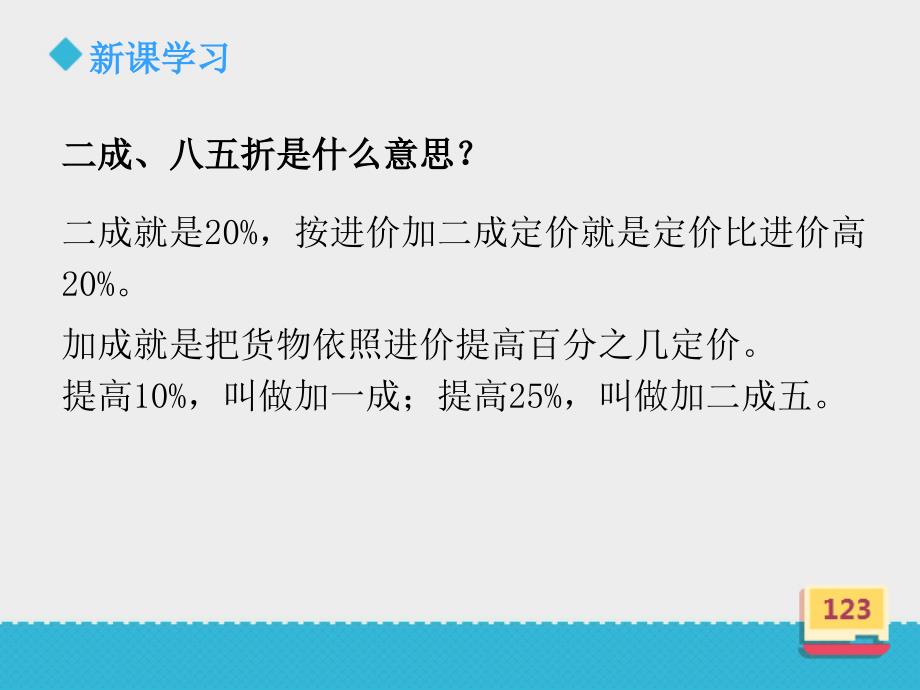 六年级上册数学课件折扣和利润浙教版_第4页