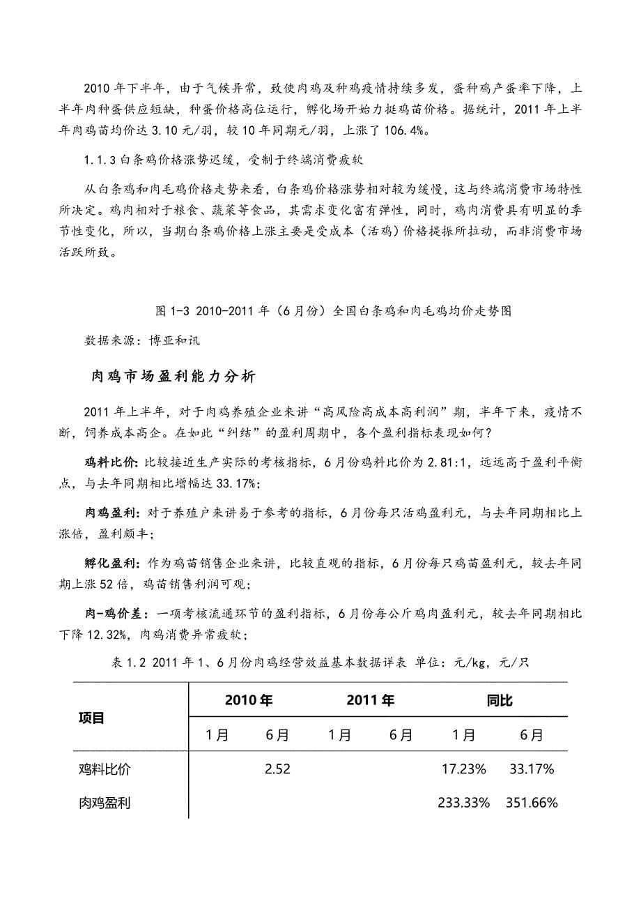 禽业市场半年度分析报告样本_第5页