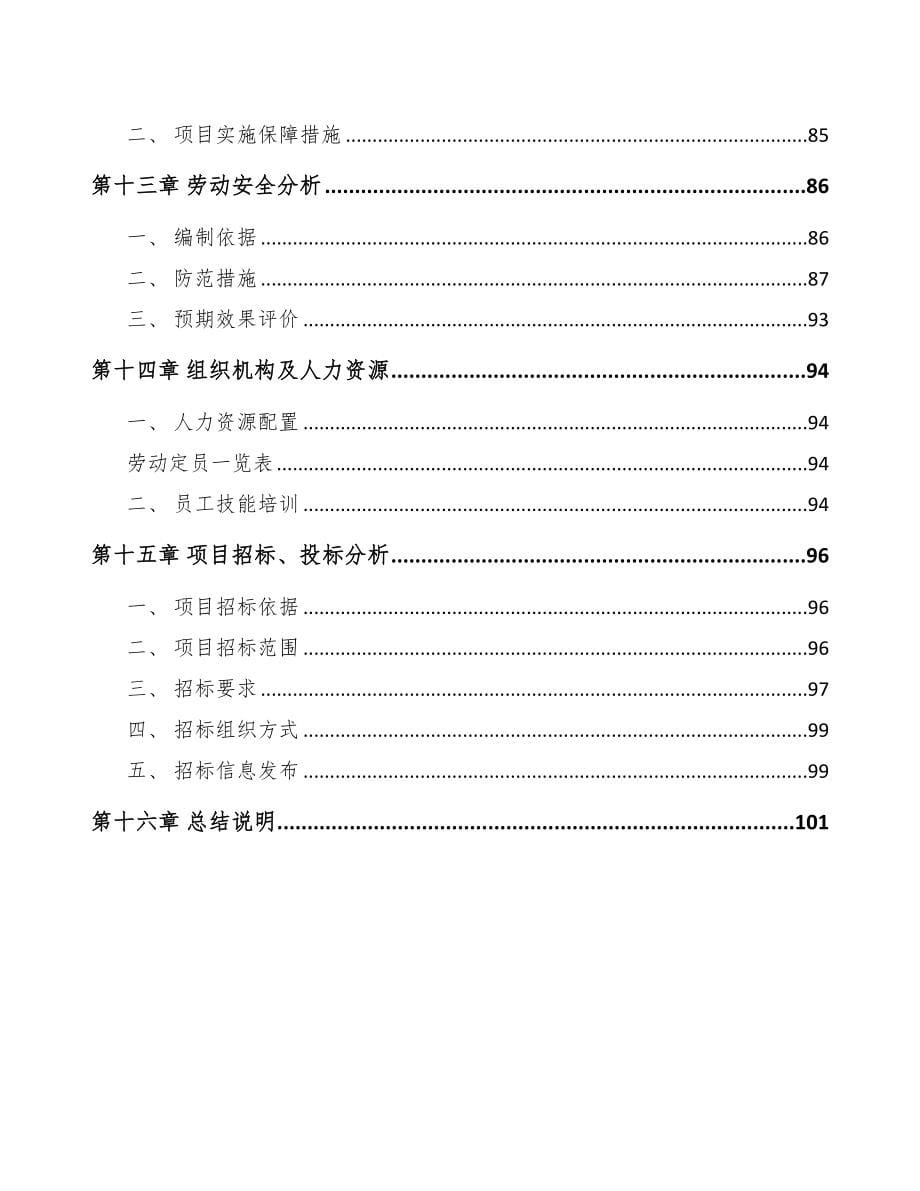 四川柴油发动机零部件项目可行性研究报告(DOC 71页)_第5页