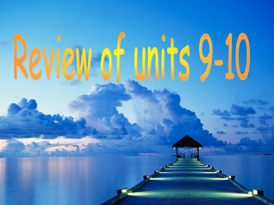 Reviewofunits910_第1页