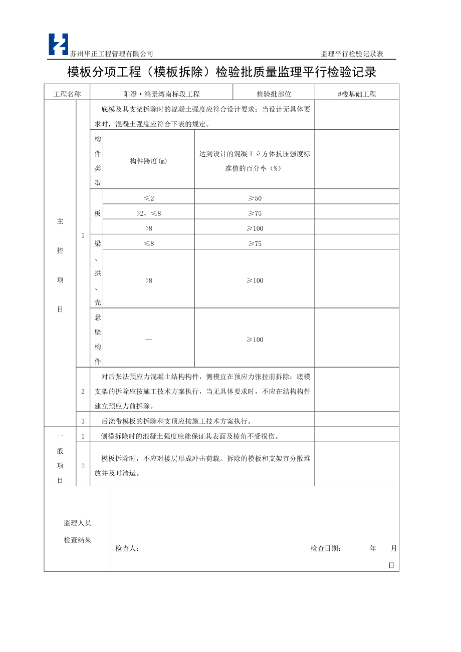 检验批质量监理平行检验记录_第4页