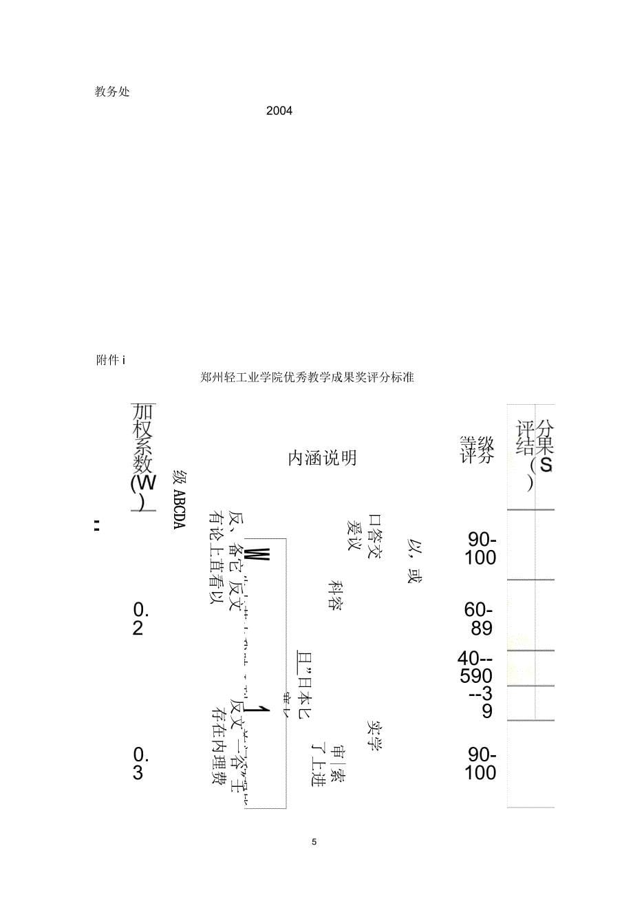 大连理工大学优秀教学成果奖评选办法_第5页