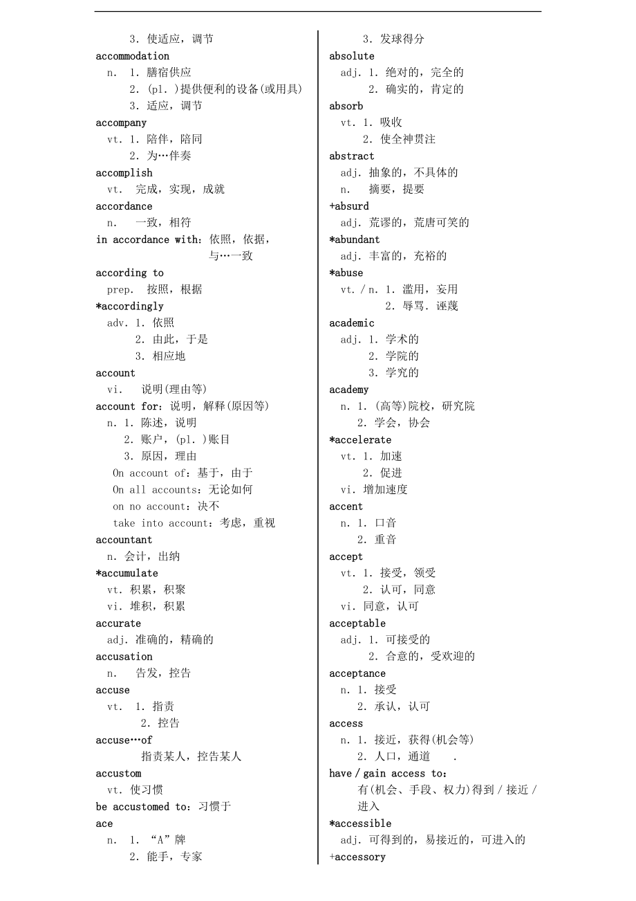 全国职称英语考试词汇表.doc_第2页