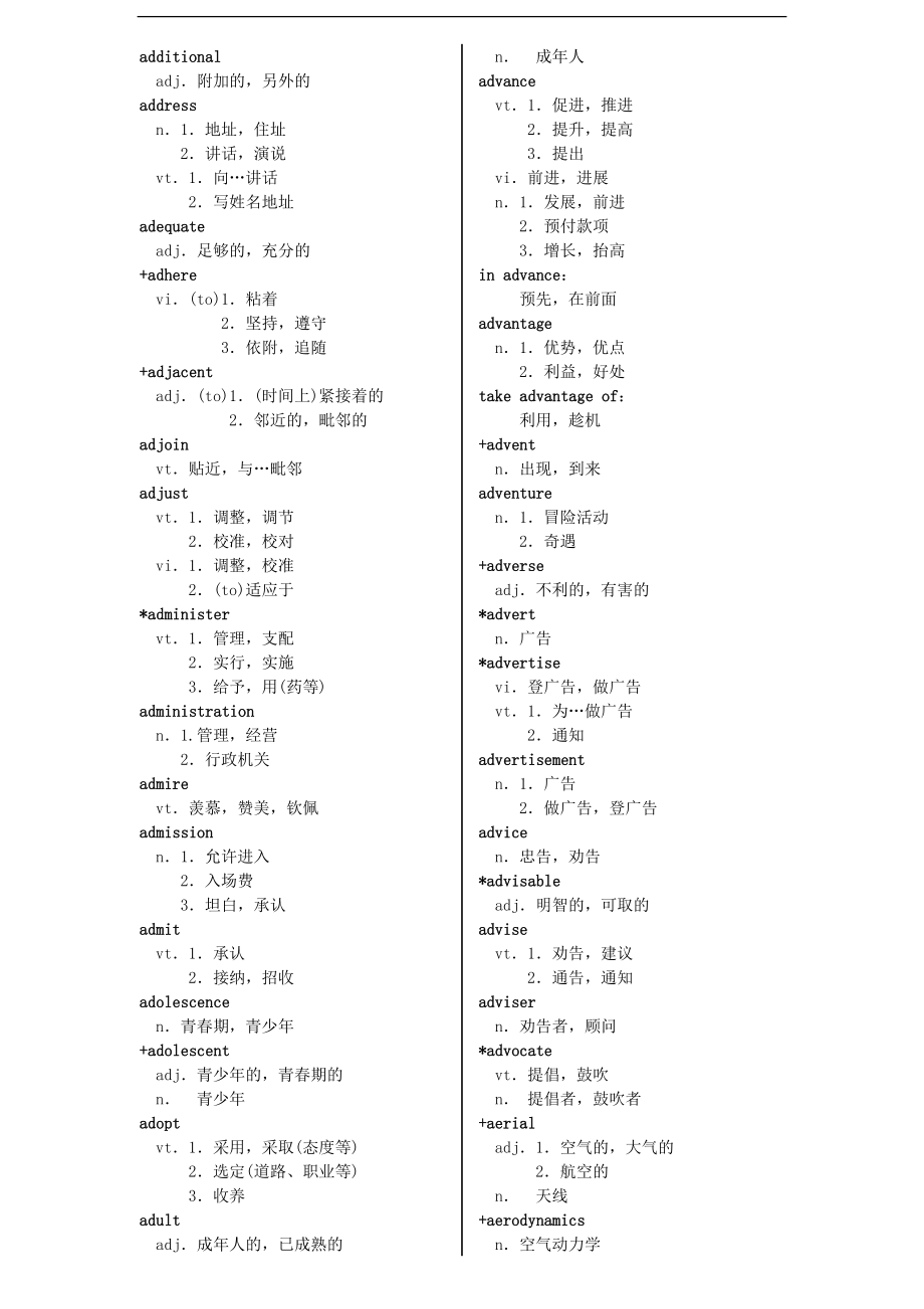 全国职称英语考试词汇表.doc_第4页