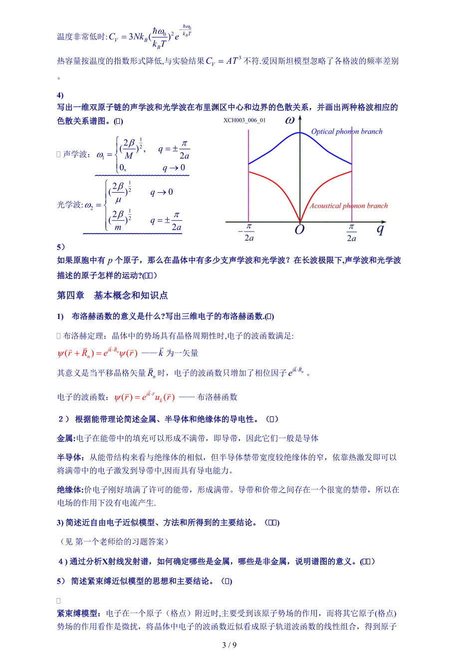 固体物理复习-简述题_第3页