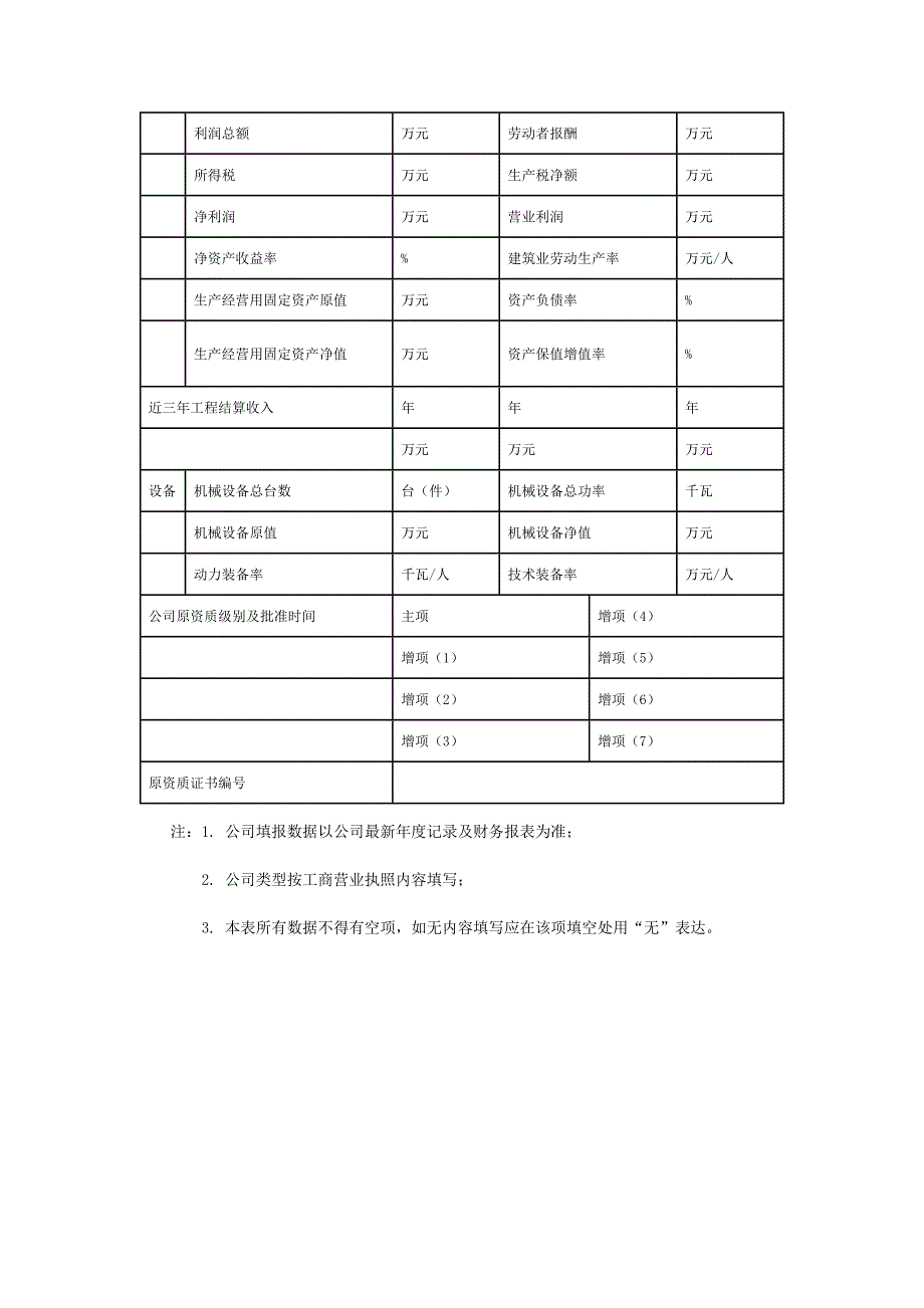 建筑企业三级资质申请表样本.doc_第4页