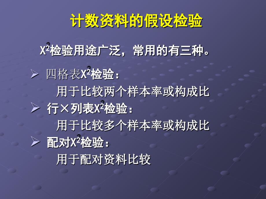 计数资料统计推断X2检验-预防医学_第3页