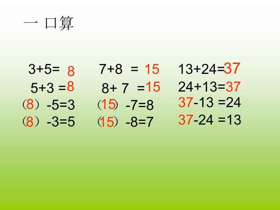 人教版三年级数学上册《减法的验算》PPT课件_第2页