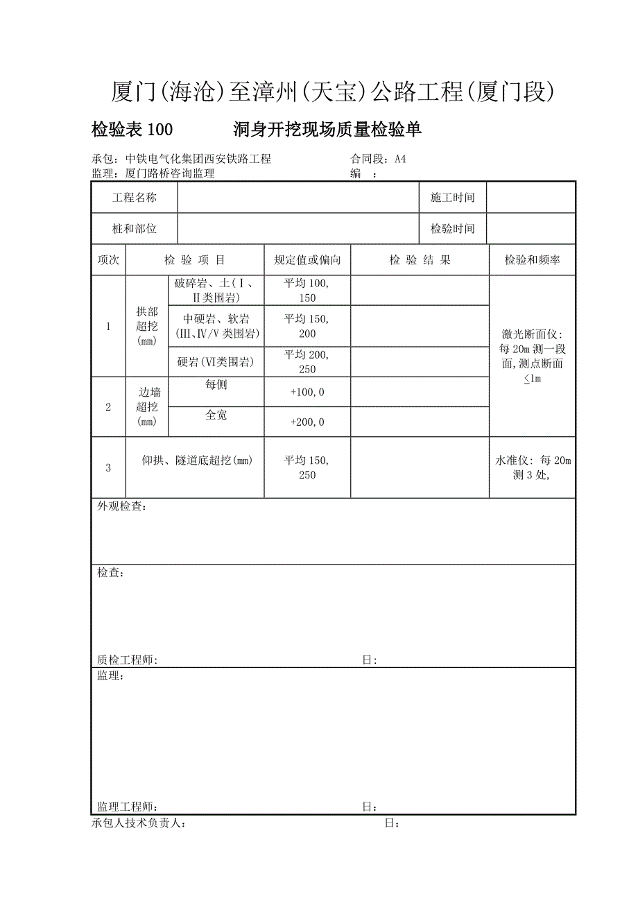 开挖支护工程空表格_第2页