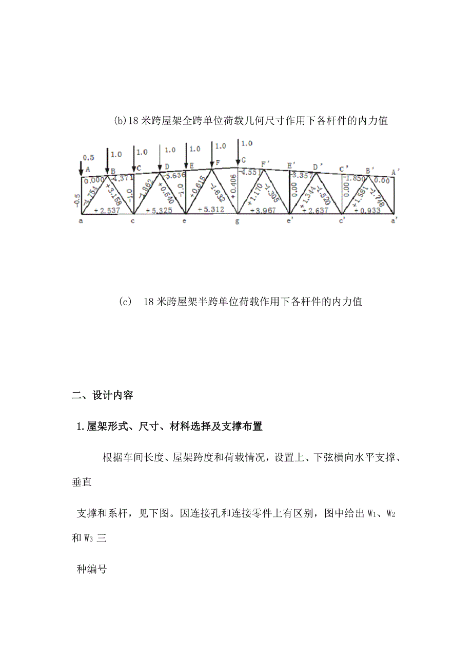 钢结构18m梯形屋架设计_第4页