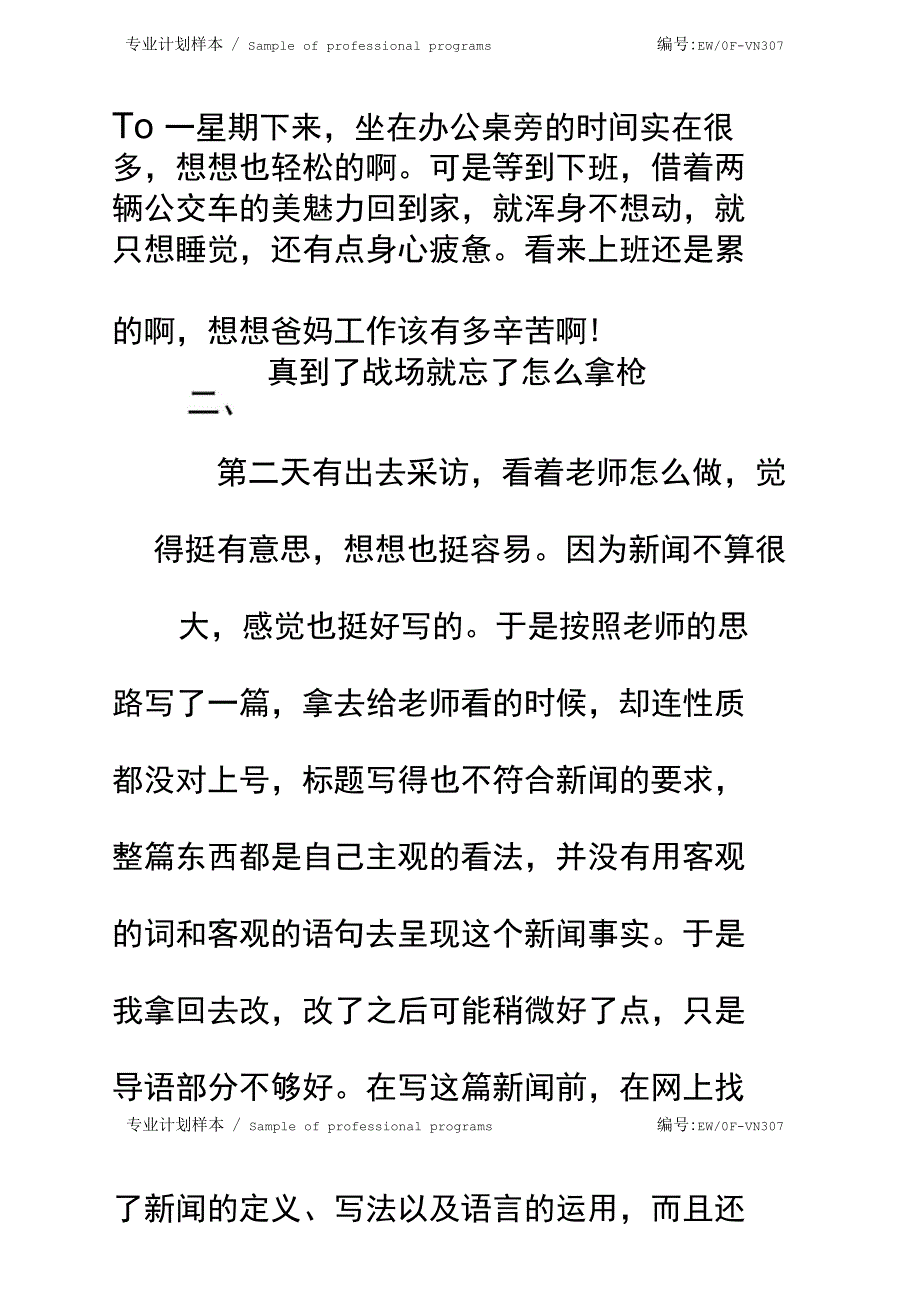 20年新编大学生记者实习计划优秀简易版_第3页