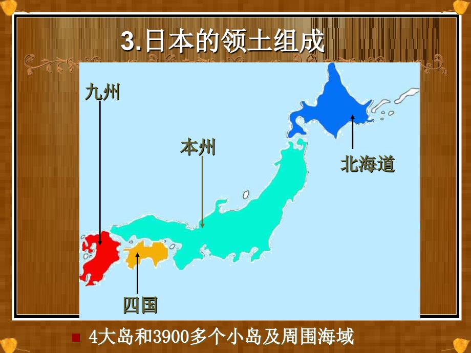 七年级地理日本PowerPoint演示文稿_第4页