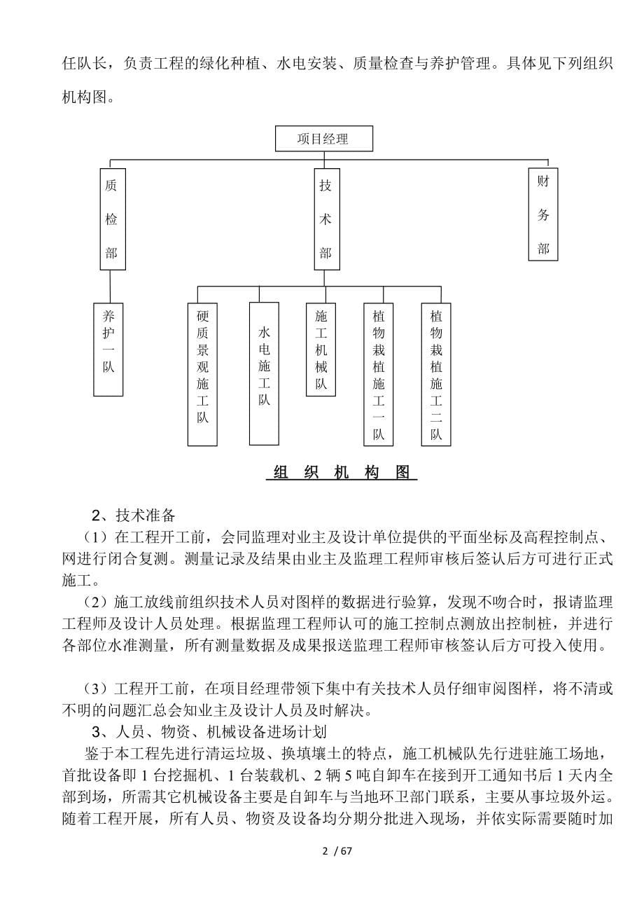 医院绿化工程施工组织设计_第5页