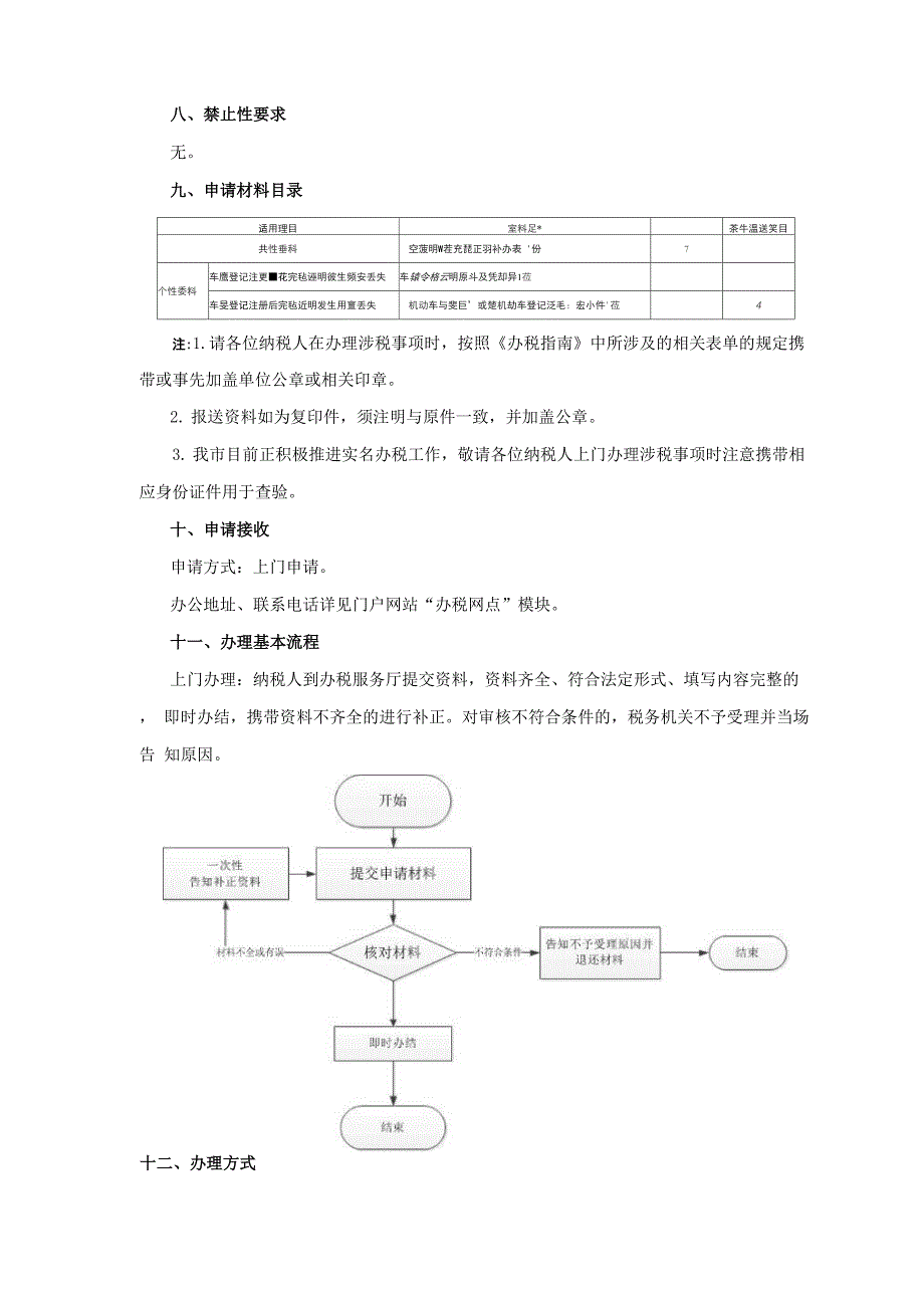 《车辆购置税完税证明》补办 完整版_第2页